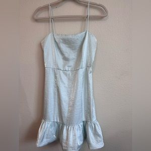 NWT NastyGal mint mini dress (size 6)